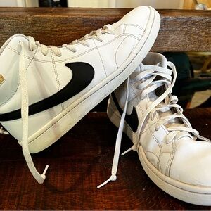 Nike court royals 2 mid “white onyx” sneakers